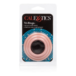 Calexotics Lot de 3 Cockrings Tri-Rings Chair